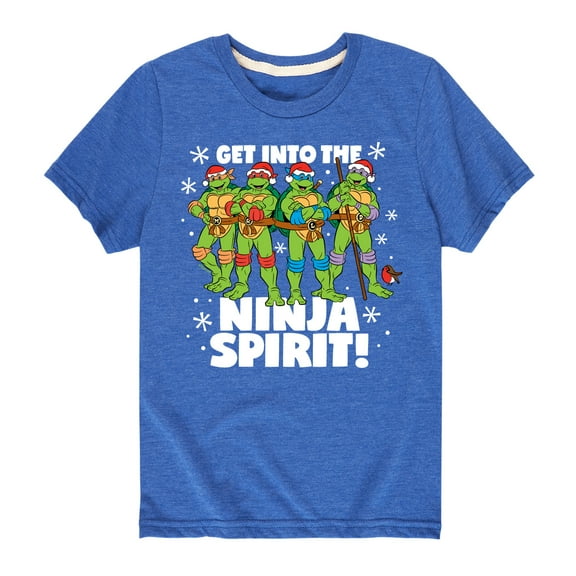 Teenage Muntant Ninja Turtle - Get Into The Ninja Spirit - Toddler And Youth Short Sleeve Graphic T-Shirt