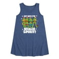 thumbnail image 1 of Teenage Muntant Ninja Turtle - Get Into The Ninja Spirit - Toddler and Youth Girls A-line Dress, 1 of 5