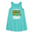 thumbnail image 1 of Teenage Muntant Ninja Turtle - Get Into The Ninja Spirit - Toddler and Youth Girls A-line Dress, 1 of 4