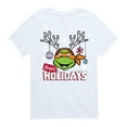thumbnail image 1 of Teenage Muntant Ninja Turtle - Happy Holidays - Toddler And Youth Short Sleeve Graphic T-Shirt, 1 of 5