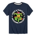 thumbnail image 1 of Teenage Muntant Ninja Turtle - Have A Turtley Awesome Holiday - Toddler And Youth Short Sleeve Graphic T-Shirt, 1 of 5