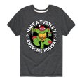 thumbnail image 1 of Teenage Muntant Ninja Turtle - Have A Turtley Awesome Holiday - Toddler And Youth Short Sleeve Graphic T-Shirt, 1 of 5
