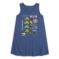 thumbnail image 1 of Teenage Muntant Ninja Turtle - Icon Cluster - Toddler and Youth Girls A-line Dress, 1 of 5