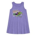 thumbnail image 1 of Teenage Muntant Ninja Turtle - Its Ninja Time Donnie - Toddler and Youth Girls A-line Dress, 1 of 4