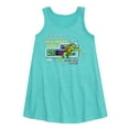 thumbnail image 1 of Teenage Muntant Ninja Turtle - Its Ninja Time Donnie - Toddler and Youth Girls A-line Dress, 1 of 4