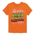 thumbnail image 1 of Teenage Muntant Ninja Turtle - Merry Christmas Dude - Toddler And Youth Short Sleeve Graphic T-Shirt, 1 of 5