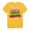 thumbnail image 1 of Teenage Muntant Ninja Turtle - Merry Christmas Dude - Toddler And Youth Short Sleeve Graphic T-Shirt, 1 of 5