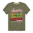 thumbnail image 1 of Teenage Muntant Ninja Turtle - Merry Christmas Dude - Toddler And Youth Short Sleeve Graphic T-Shirt, 1 of 5