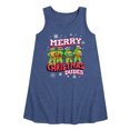 thumbnail image 1 of Teenage Muntant Ninja Turtle - Merry Christmas Dude - Toddler and Youth Girls A-line Dress, 1 of 5