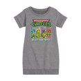 thumbnail image 1 of Teenage Muntant Ninja Turtle - Select Your Turtle Video Game - Toddler And Youth Girls Fleece Dress, 1 of 5