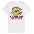 thumbnail image 1 of Teenage Muntant Ninja Turtles - All I Want For Christmas  - Men's Short Sleeve Graphic T-Shirt, 1 of 5