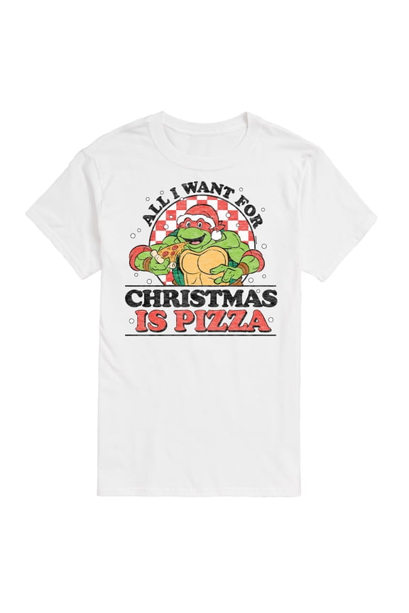 Teenage Muntant Ninja Turtles - All I Want For Christmas - Men's Short Sleeve Graphic T-Shirt