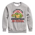 thumbnail image 1 of Teenage Muntant Ninja Turtles - All I Want For Christmas  - Toddler And Youth Crewneck Fleece Sweatshirt, 1 of 5