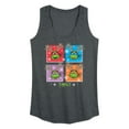 thumbnail image 1 of Teenage Muntant Ninja Turtles -  Character Grid - Women's Racerback Tank Top, 1 of 5