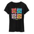 thumbnail image 1 of Teenage Muntant Ninja Turtles -  Character Grid - Women's Short Sleeve Graphic T-Shirt, 1 of 5
