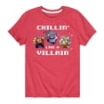 thumbnail image 1 of Teenage Muntant Ninja Turtles - Chillin Like A Villain - Toddler And Youth Short Sleeve Graphic T-Shirt, 1 of 5