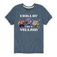 thumbnail image 1 of Teenage Muntant Ninja Turtles - Chillin Like A Villain - Toddler And Youth Short Sleeve Graphic T-Shirt, 1 of 5