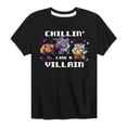 thumbnail image 1 of Teenage Muntant Ninja Turtles - Chillin Like A Villain - Toddler And Youth Short Sleeve Graphic T-Shirt, 1 of 5