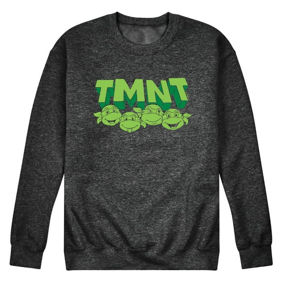 Teenage Muntant Ninja Turtles - Faces Simple - Men's Crew Fleece Sweatshirt