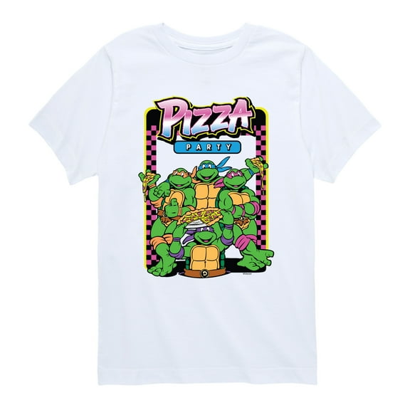 Teenage Muntant Ninja Turtles - Faux Arcade - Toddler And Youth Short Sleeve Graphic T-Shirt