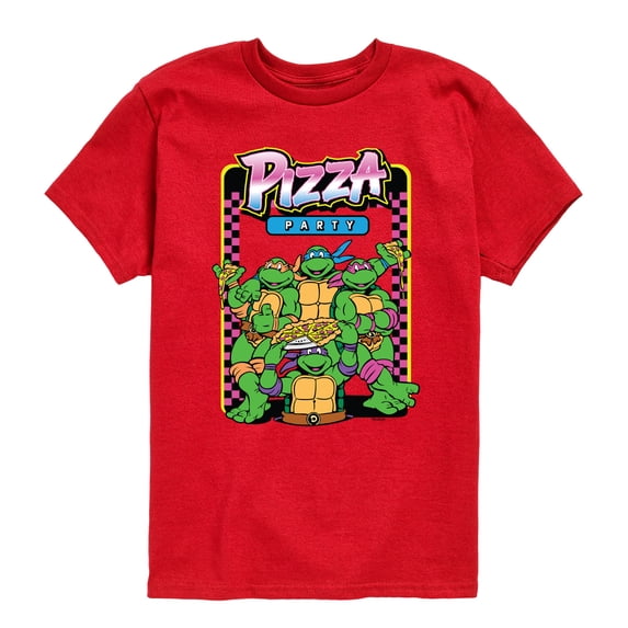 Teenage Mutant Ninja Turtles - Faux Arcade Short Sleeve Graphic T-Shirt