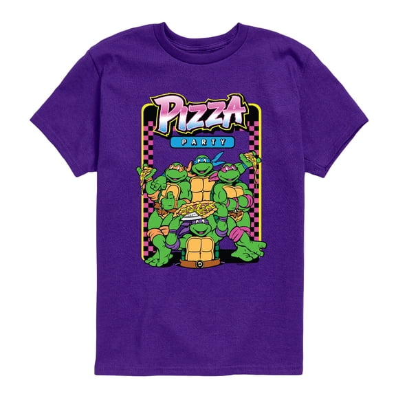 Teenage Muntant Ninja Turtles - Faux Arcade - Toddler And Youth Short Sleeve Graphic T-Shirt
