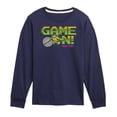 thumbnail image 1 of Teenage Muntant Ninja Turtles - Game On Don - Toddler And Youth Long Sleeve Graphic T-Shirt, 1 of 5