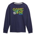 thumbnail image 1 of Teenage Muntant Ninja Turtles - Game On Leo - Toddler And Youth Long Sleeve Graphic T-Shirt, 1 of 5