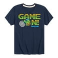 thumbnail image 1 of Teenage Muntant Ninja Turtles - Game On Leo - Toddler And Youth Short Sleeve Graphic T-Shirt, 1 of 5