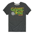 thumbnail image 1 of Teenage Muntant Ninja Turtles - Game On Mike - Toddler And Youth Short Sleeve Graphic T-Shirt, 1 of 5