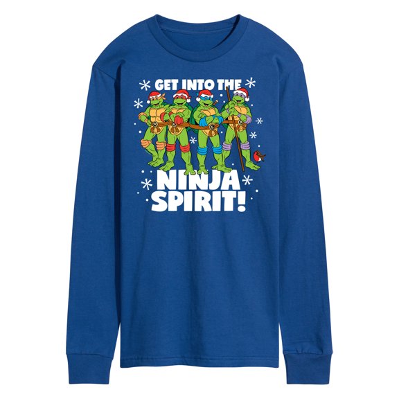 Teenage Muntant Ninja Turtles - Get Into The Ninja Spirit - Men's Long Sleeve T-Shirt