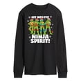 thumbnail image 1 of Teenage Muntant Ninja Turtles - Get Into The Ninja Spirit - Men's Long Sleeve T-Shirt, 1 of 5