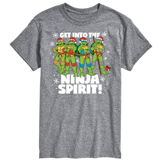 Teenage Muntant Ninja Turtles - Get Into The Ninja Spirit - Men's Short Sleeve Graphic T-Shirt