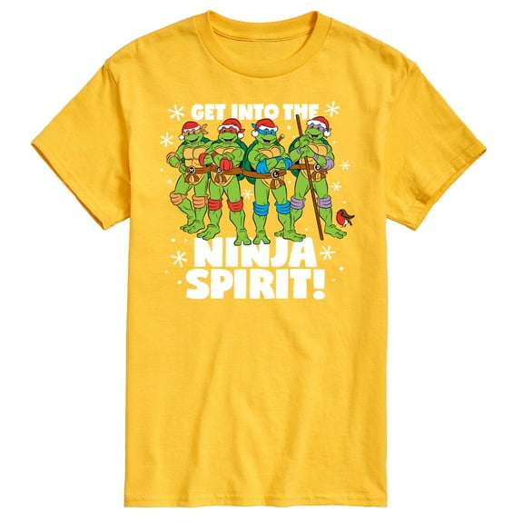 Teenage Muntant Ninja Turtles - Get Into The Ninja Spirit - Men's Short Sleeve Graphic T-Shirt