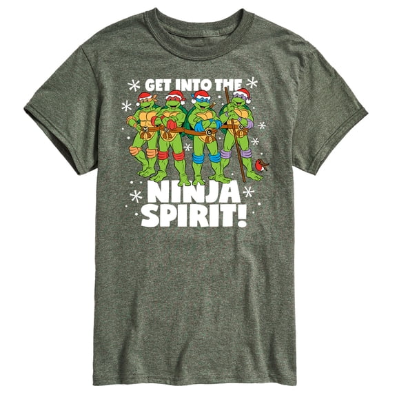 Teenage Muntant Ninja Turtles - Get Into The Ninja Spirit - Men's Short Sleeve Graphic T-Shirt