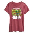 thumbnail image 1 of Teenage Muntant Ninja Turtles - Get Into The Ninja Spirit - Women's Short Sleeve Graphic T-Shirt, 1 of 5