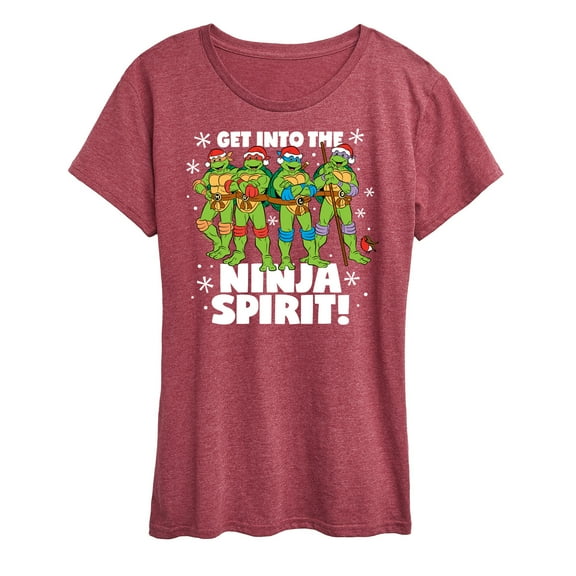 Teenage Muntant Ninja Turtles - Get Into The Ninja Spirit - Women's Short Sleeve Graphic T-Shirt
