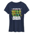 thumbnail image 1 of Teenage Muntant Ninja Turtles - Get Into The Ninja Spirit - Women's Short Sleeve Graphic T-Shirt, 1 of 5