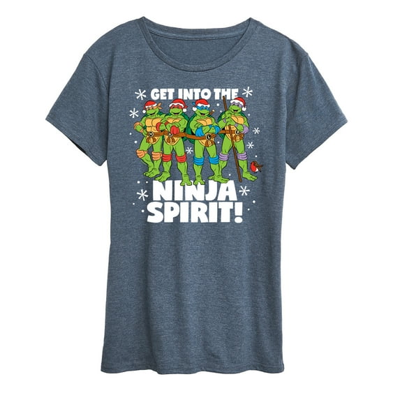 Teenage Muntant Ninja Turtles - Get Into The Ninja Spirit - Women's Short Sleeve Graphic T-Shirt