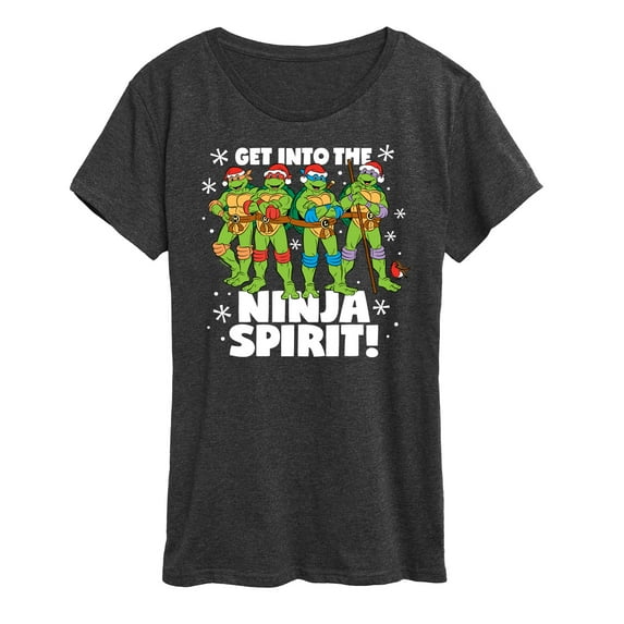 Teenage Muntant Ninja Turtles - Get Into The Ninja Spirit - Women's Short Sleeve Graphic T-Shirt