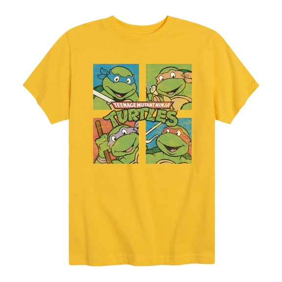 Teenage Muntant Ninja Turtles - Grid - Toddler And Youth Short Sleeve Graphic T-Shirt