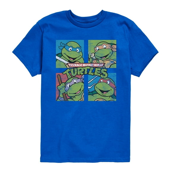 Teenage Muntant Ninja Turtles - Grid - Toddler And Youth Short Sleeve Graphic T-Shirt