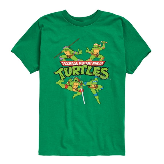 Teenage Muntant Ninja Turtles - Group - Toddler And Youth Short Sleeve Graphic T-Shirt