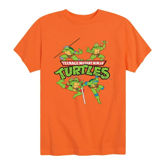 Teenage Muntant Ninja Turtles - Group - Toddler And Youth Short Sleeve Graphic T-Shirt