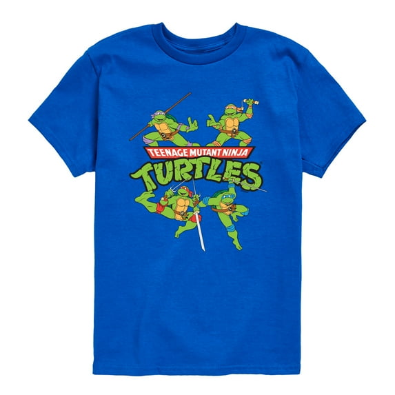 Teenage Muntant Ninja Turtles - Group - Toddler And Youth Short Sleeve Graphic T-Shirt
