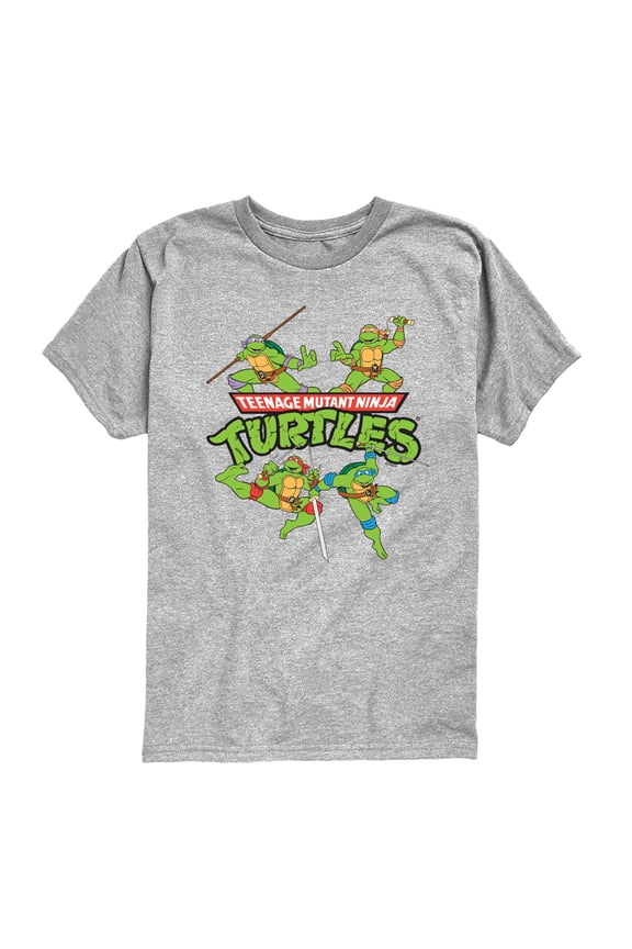 Teenage Muntant Ninja Turtles - Group - Toddler And Youth Short Sleeve Graphic T-Shirt