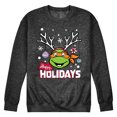 thumbnail image 1 of Teenage Muntant Ninja Turtles - Happy Holidays  - Men's Crew Neck Fleece Pullover, 1 of 5