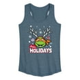 thumbnail image 1 of Teenage Muntant Ninja Turtles - Happy Holidays - Women's Racerback Tank Top, 1 of 5