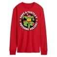 thumbnail image 1 of Teenage Muntant Ninja Turtles - Have A Turtley Awesome Holiday - Men's Long Sleeve T-Shirt, 1 of 4