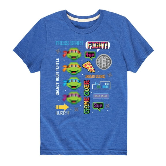 Teenage Muntant Ninja Turtles - Icon Cluster - Toddler And Youth Short Sleeve Graphic T-Shirt